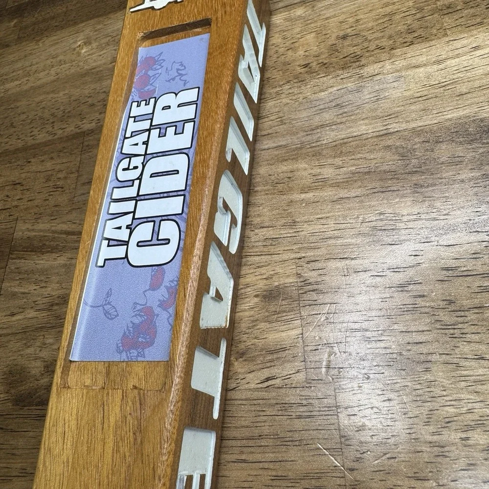 Tailgate Cider Wooden Beer Tap Handle Bar Kegerator Draft Handle